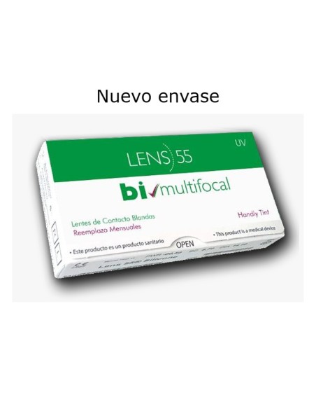 Lens 55 Bi-Multifocal (6 lentillas) - 41,90 € | Óptica Hispania