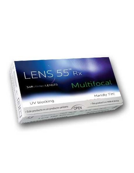Lens 55 Bi-Multifocal (6 lentillas) - 41,90 € | Óptica Hispania