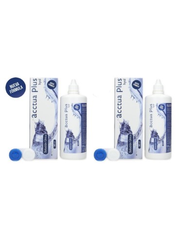 Acctua Plus Hyal 2x380 ml - 11,60 € | Óptica Hispania