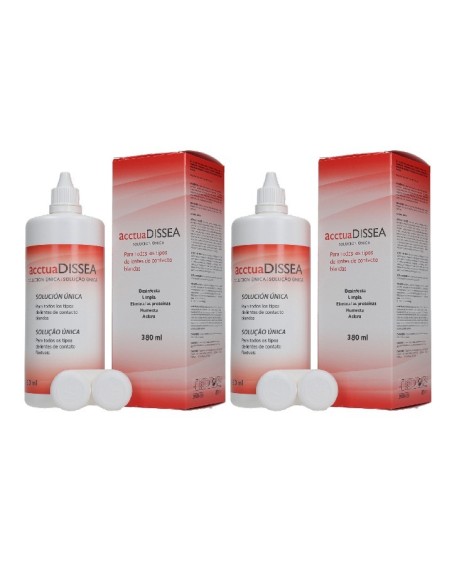 Acctua Dissea 2x380 ml - 9,40 € | Óptica Hispania