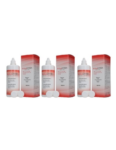 Acctua Dissea 3x380 ml - 14,10 € | Óptica Hispania
