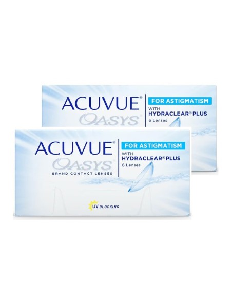 Acuvue Oasys for Astigmatism (12 lentillas) - 57,95 € | Óptica Hispania