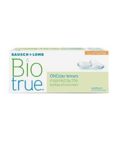 Biotrue OneDay for Astigmatism (30 lentillas) - 21,50 € | Óptica Hispania