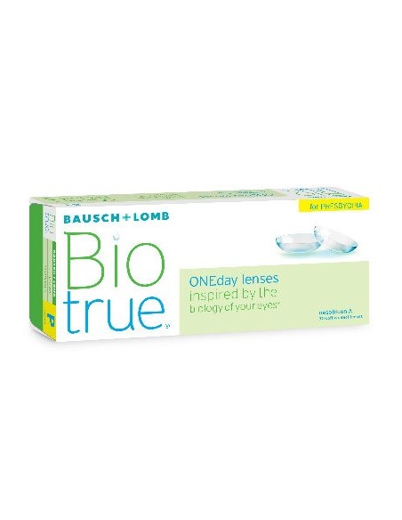 Biotrue OneDay for Presbyopia (30 lentillas) - 24,95 € | Óptica Hispania