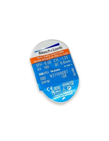 SofLens Daily Disposable Toric (30 lentillas) - 23,90 € | Óptica Hispania