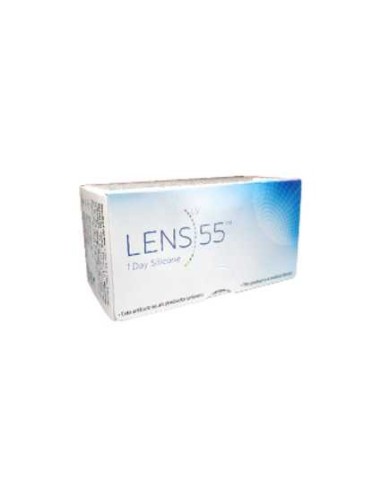 Lens 55 1 Day Silicone (15 lentillas) - 13,20 € | Óptica Hispania