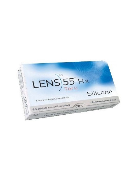 Lens 55 Rx Toric Silicone (3 lentillas) - 28,50 € | Óptica Hispania