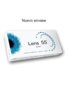 Lens 55 UV (6 lentillas) - 14,30 € | Óptica Hispania