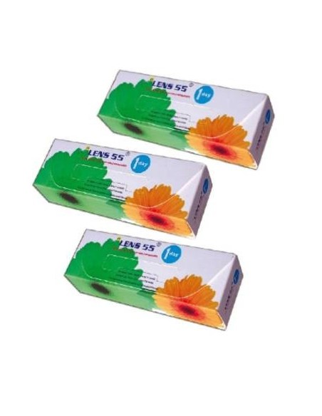 Lens 55 1 Day (90 lentillas) - 35,70 € | Óptica Hispania
