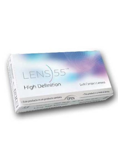 Lens 55 HD (High Definition 6 lentillas) - 14,30 € | Óptica Hispania