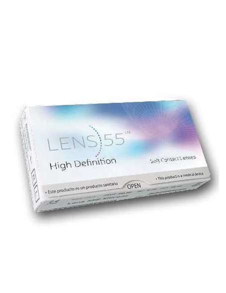 Lens 55 HD (High Definition 6 lentillas) - 14,30 € | Óptica Hispania