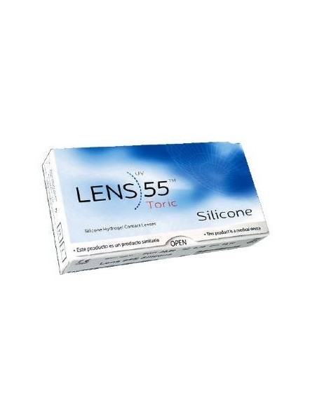 Lens 55 Toric Silicone (6 lentillas) - 41,95 € | Óptica Hispania
