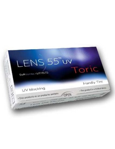 LENS 55 UV TORIC (6 lentillas) - 27,95 € | Óptica Hispania