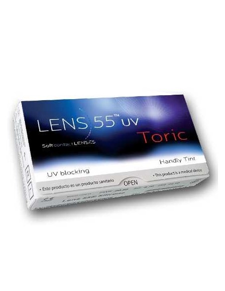 LENS 55 UV TORIC (6 lentillas) - 27,95 € | Óptica Hispania