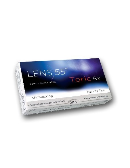 LENS 55 TORIC RX (3 lentillas) - 21,90 € | Óptica Hispania