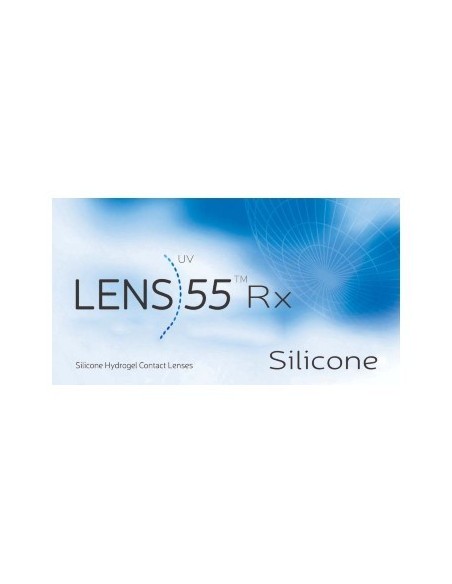 Lens 55 Rx Silicone (6 lentillas) - 40,90 € | Óptica Hispania