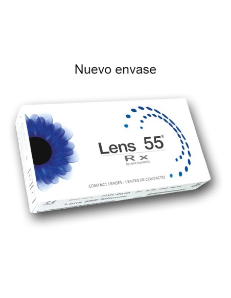 Lens 55 Rx (6 lentillas) - 28,50 € | Óptica Hispania