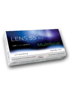Lens 55 Rx Multifocal (6 lentillas) - 41,90 € | Óptica Hispania