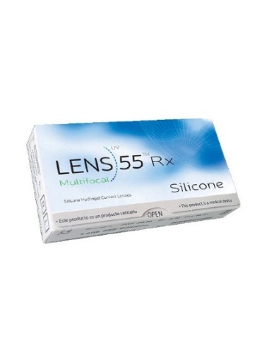 Lens 55 Rx Multifocal Silicone (6 lentillas) - 59,99 € | Óptica Hispania