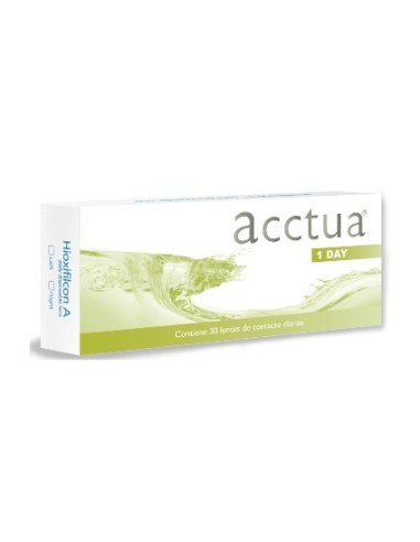 Acctua 1 Day (30 lentillas) - 15,20 € | Óptica Hispania