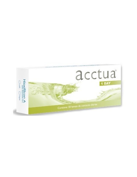 Acctua 1 Day (30 lentillas) - 15,20 € | Óptica Hispania