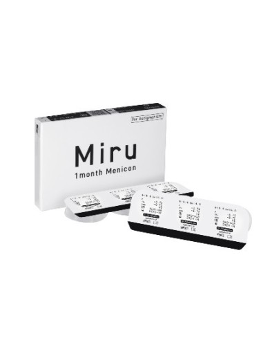 Miru 1 month Menicon Toric (6 lentillas) - 39,40 € | Óptica Hispania