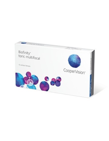 Biofinity Toric Multifocal (6 lentillas) - 103,95 € | Óptica Hispania
