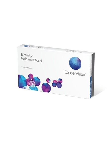 Biofinity Toric Multifocal (6 lentillas) - 103,95 € | Óptica Hispania