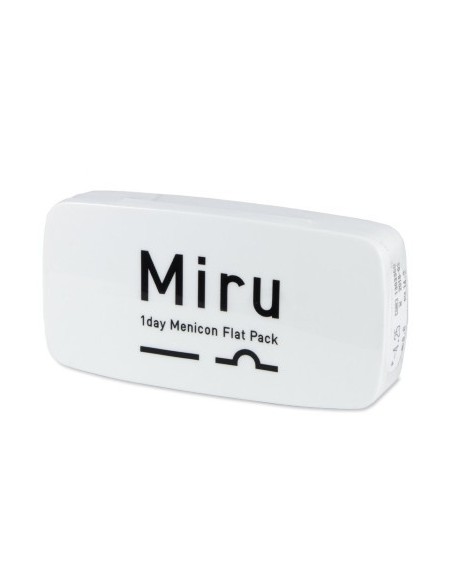 Miru 1day Menicon Flat Pack (30 lentillas) - 22,70 € | Óptica Hispania