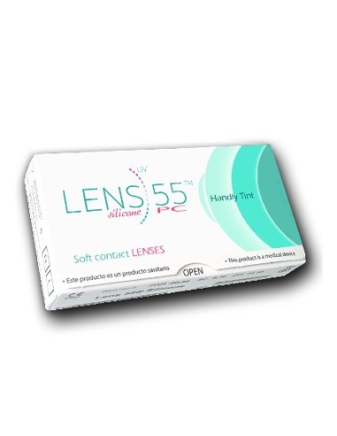 Lens 55 Silicone PC (6 lentillas) - 21,30 € | Óptica Hispania
