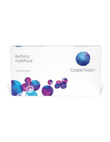 Biofinity Multifocal (6 lentillas) - 49,95 € | Óptica Hispania