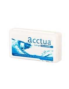 Acctua Hydrogel Silicone (6 lentillas) - 24,95 € | Óptica Hispania