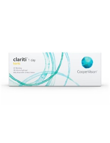 Clariti 1 Day Toric (30 lentillas) - 21,90 € | Óptica Hispania
