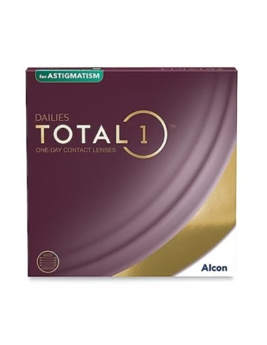 Dailies TOTAL 1 for astigmatism (90 lentillas) - 82,95 € | Óptica Hispania