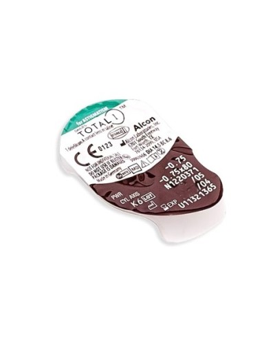 Dailies TOTAL 1 for astigmatism (90 lentillas) - 82,95 € | Óptica Hispania