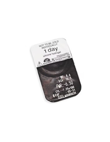 Clariti 1 Day Toric (30 lentillas) - 21,90 € | Óptica Hispania