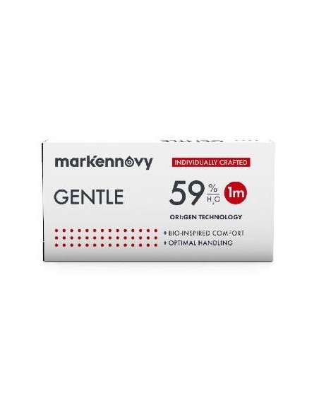 Gentle 59 Esférica (6 lentillas) - 93,80 € | Óptica Hispania