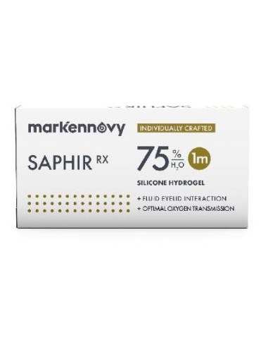 Saphir RX 75 Multifocal Mensual (6 lentillas) - 128,40 € | Óptica Hispania