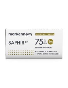 Saphir RX 75 Multifocal Tórica Mensual (6 lentillas) - 134,20 € | Óptica Hispania