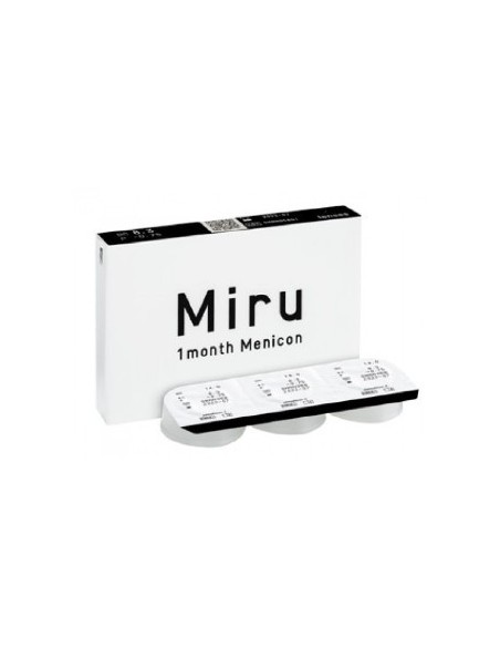 Miru 1 month Menicon (3 lentillas) - 11,90 € | Óptica Hispania