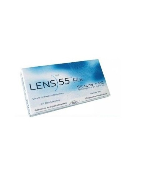 Lens 55 Silicone PC RX (3 lentillas) - 20,95 € | Óptica Hispania
