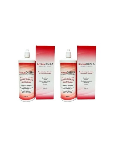 Acctua DISSEA 2x360 ml - 9,40 € | Óptica Hispania