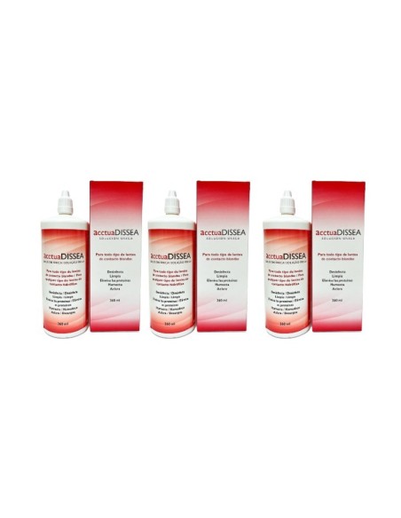 Acctua DISSEA 3x360 ml - 14,10 € | Óptica Hispania