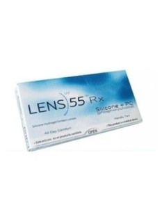 Lens 55 RX Silicone + PC (6 lentillas) - 39,95 € | Óptica Hispania