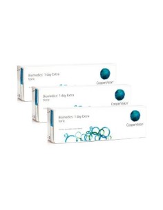 Biomedics 1 Day Extra Toric (90 lentillas) - 66,00 € | Óptica Hispania
