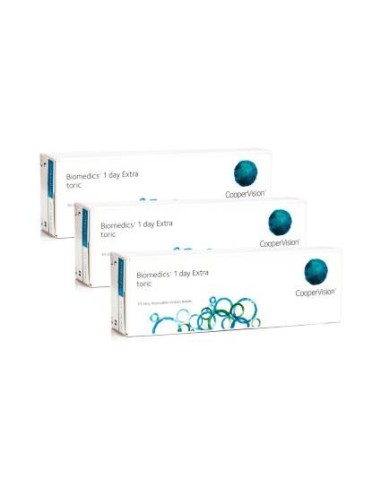 Biomedics 1 Day Extra Toric (90 lentillas) - 66,00 € | Óptica Hispania