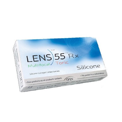 Lens 55 Rx Multifocal Toric Silicone