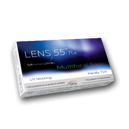 Lens 55 Rx Multifocal Toric