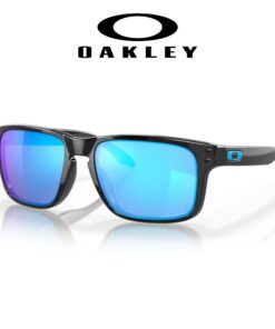 Oakley 9102F5 prizm Sapphire lentes Polished black Montura