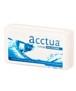 Acctua Hydrogel Silicone 6 lentillas